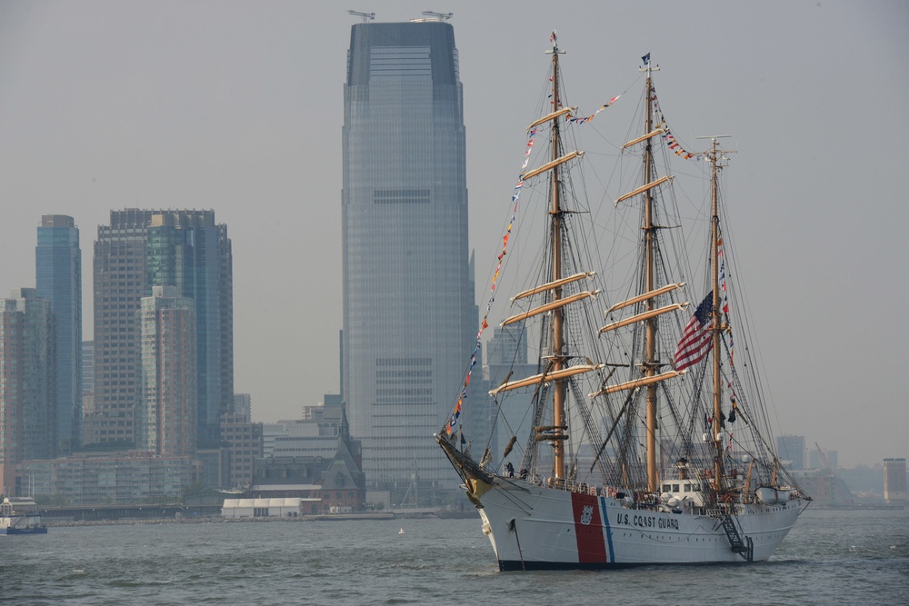 USCG Cutter Eagle visits New York