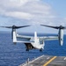 Marines practice fast roping on ship