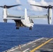 Marines practice fast roping on ship