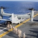 Marines practice fast roping on ship