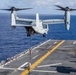 Marines practice fast roping on ship