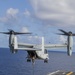 Marines practice fast roping on ship