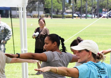 Historic health fair on historic Palm Circle