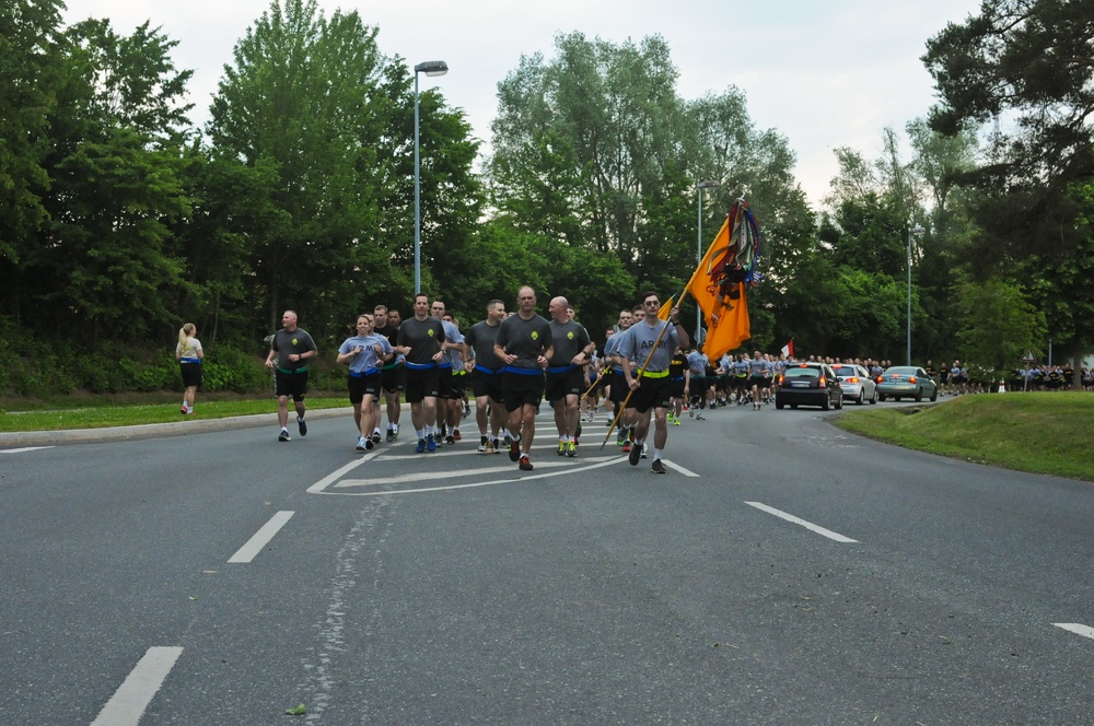 Regimental run