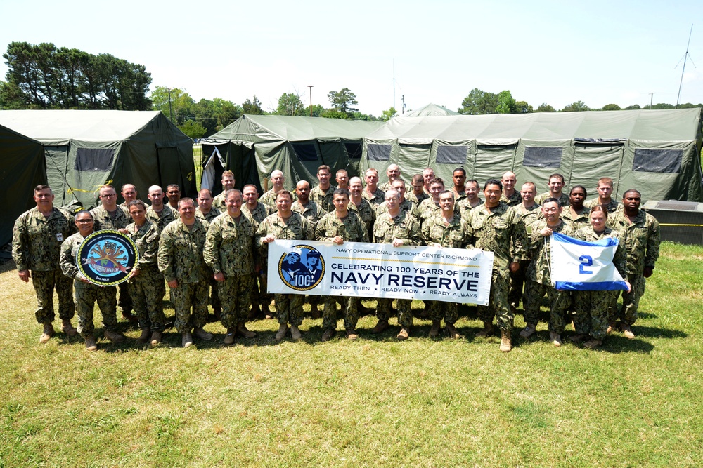 NAVELSG's 2nd NELR celebrate 100 years of the Navy Reserve