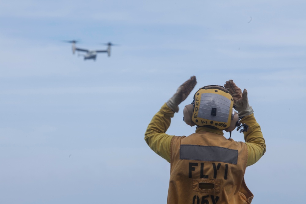 Deck Qualifications aboard the USS Bonhomme Richard (LHD 6)