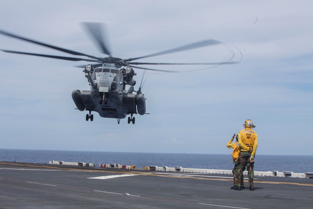 Deck Qualifications aboard the USS Bonhomme Richard (LHD 6)