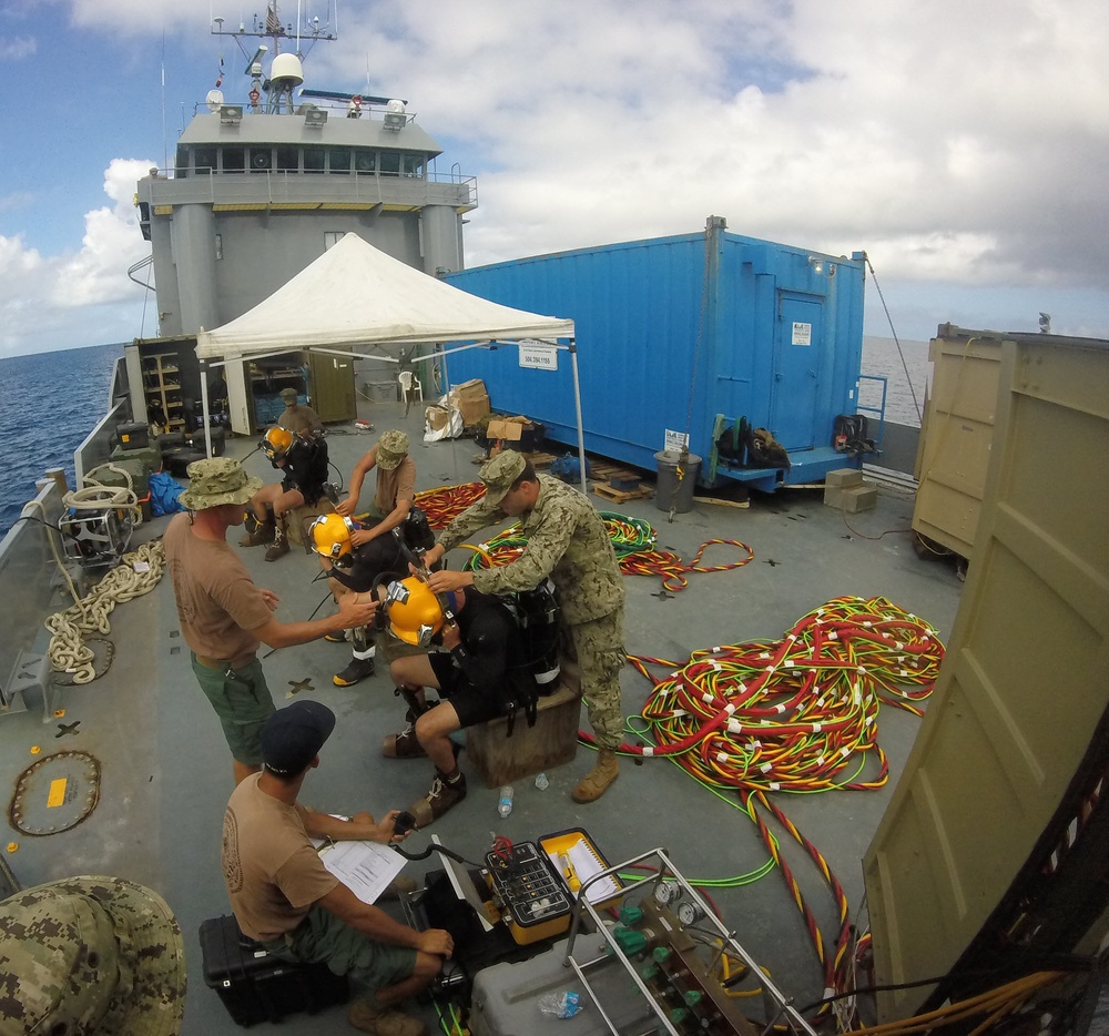 UCT 2 Dives On Missile Range