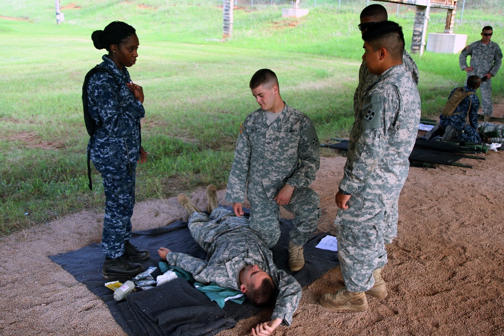 Navy Reserve leads Golden Coyote medical care, training