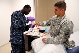 Navy Reserve leads Golden Coyote medical care, training
