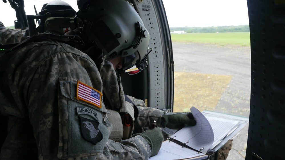 1-171st Aviation Regiment conducts flight training