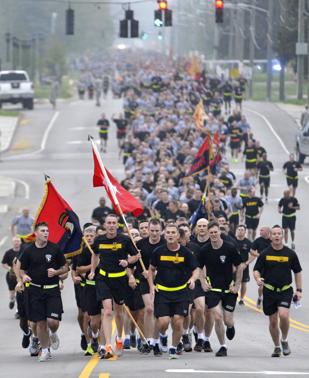 101st Airborne Division Run