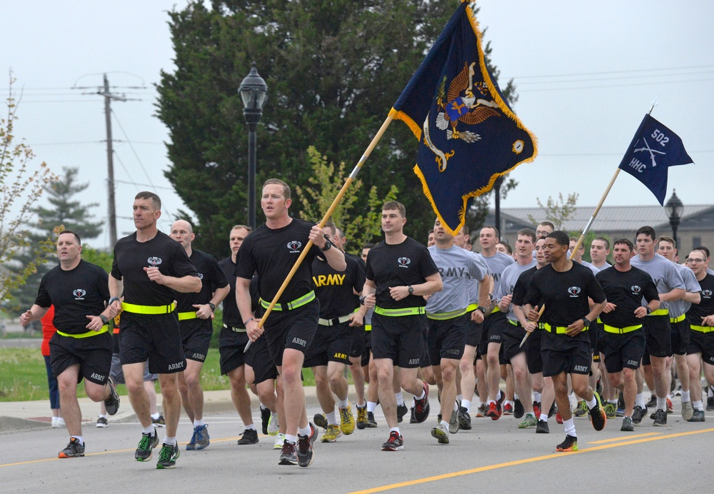 101st Airborne Division Run