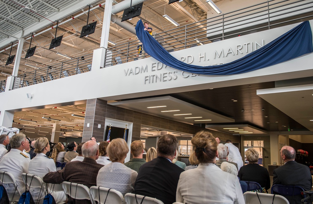 Vice Adm. Edward H. Martin dedication ceremony