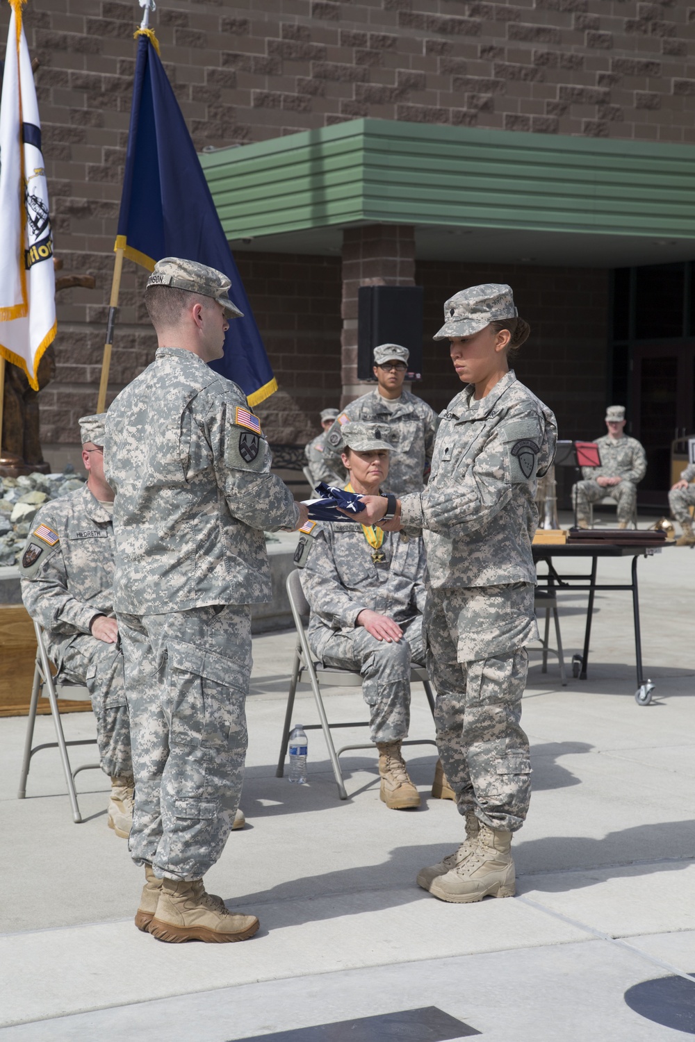 Alaska Army National Guard state command sergeant major retires