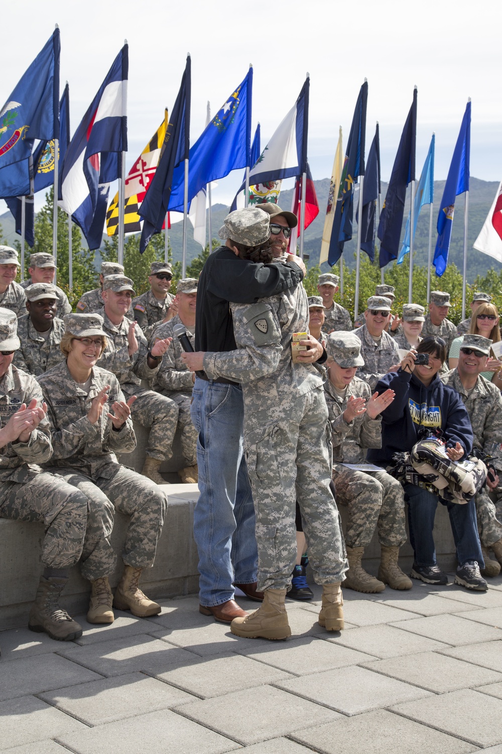 Alaska Army National Guard state command sergeant major retires