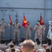 Col. Romin Dasmalchi speaks with the Marines of the 31st MEU