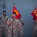 Col. Romin Dasmalchi speaks with the Marines of the 31st MEU