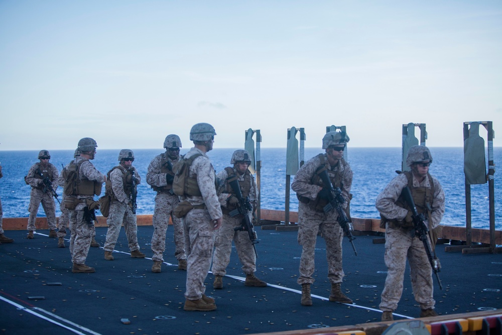 Company G conducts a Combat Marksmanship Program exercise