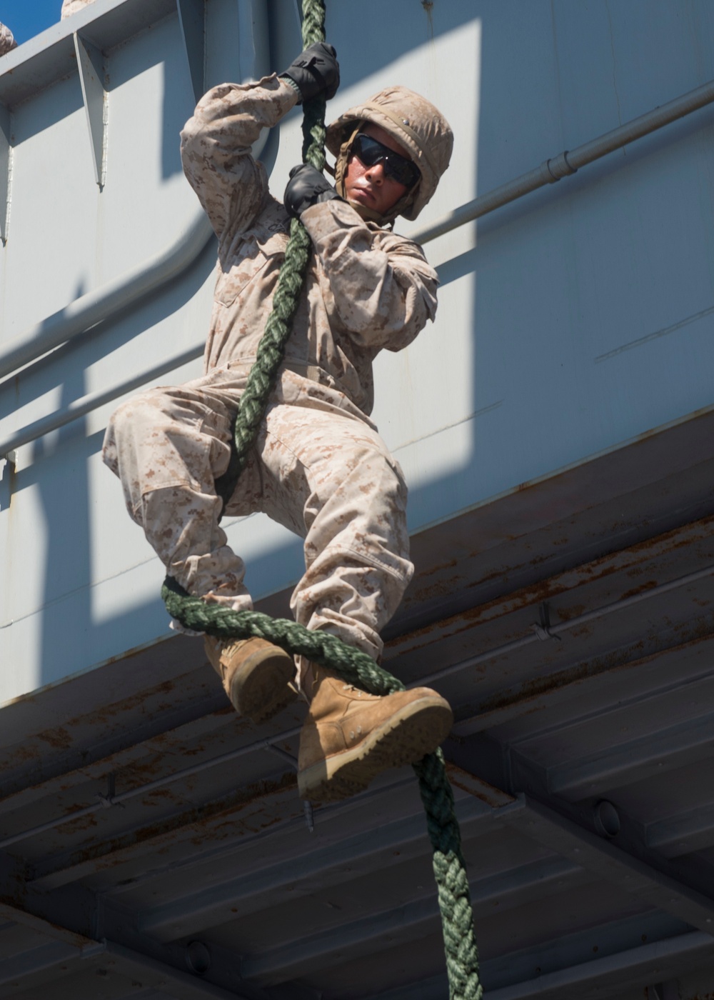 Static fast rope exercise