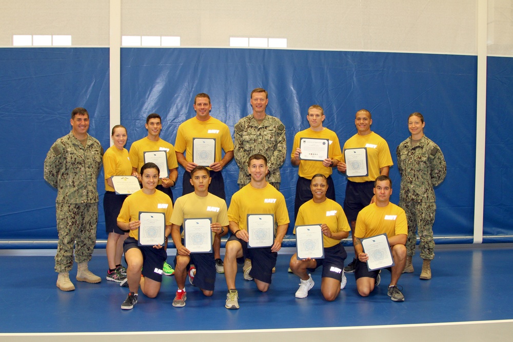 JTF fitness leaders receive commendation