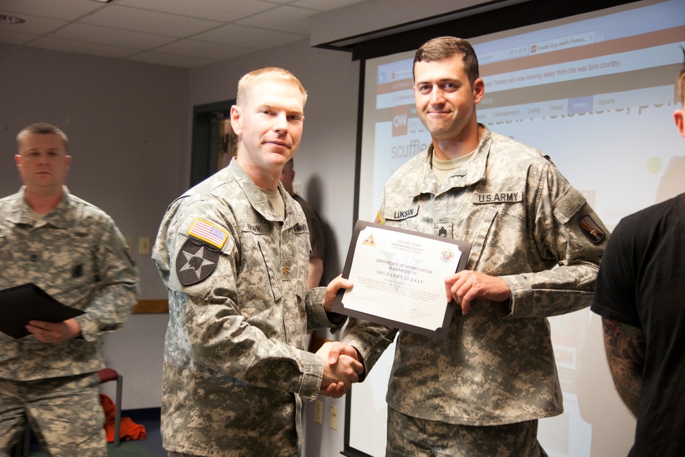 55th Signal Company (Combat Camera) Award Ceremony