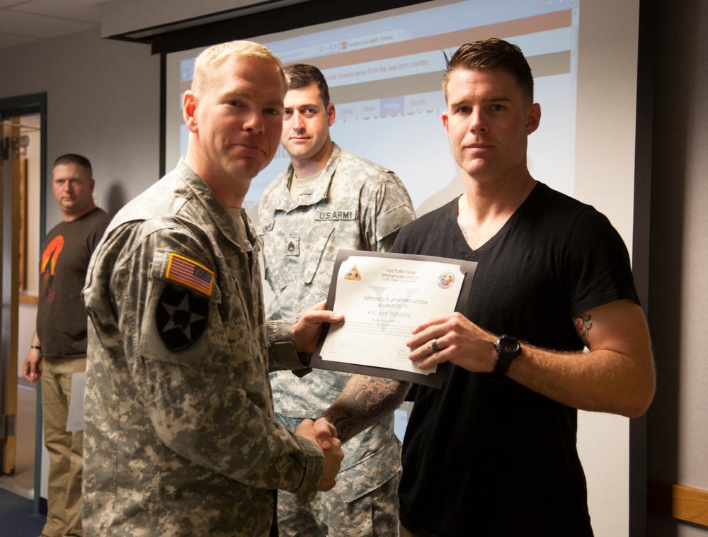 55th Signal Company (Combat Camera) Award Ceremony