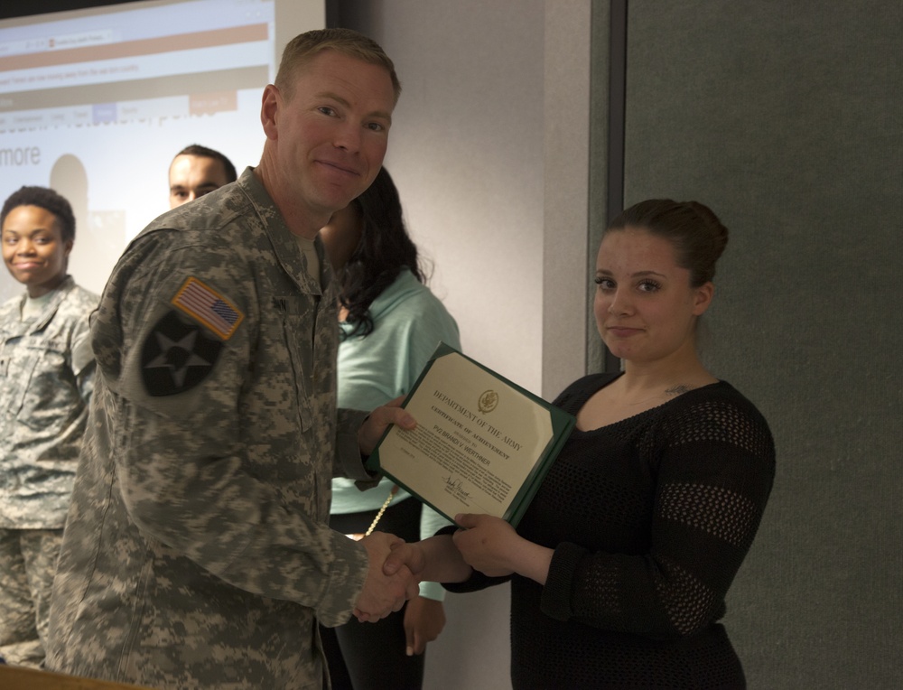 55th Signal Company (Combat Camera) Award Ceremony