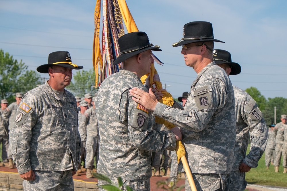 1-152 Cavalry change of command ceremony