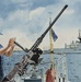 US Coast Guard Art Program 2015 Collection, 'Guns up for Inspection'