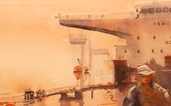 US Coast Guard Art Program 2015 Collection, 'The Interdiction'