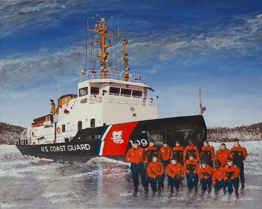 US Coast Guard Art Program 2015 Collection, 'Ice Liberty'
