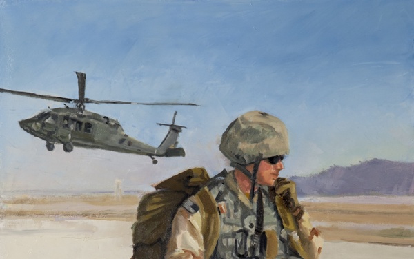 US Coast Guard Art Program 2015 Collection, 'Waiting for a Ride'