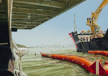 US Coast Guard Art Program 2015 Collection, 'Training for all Hazards'
