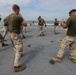 U.S. Marines perform combat conditioning exercises