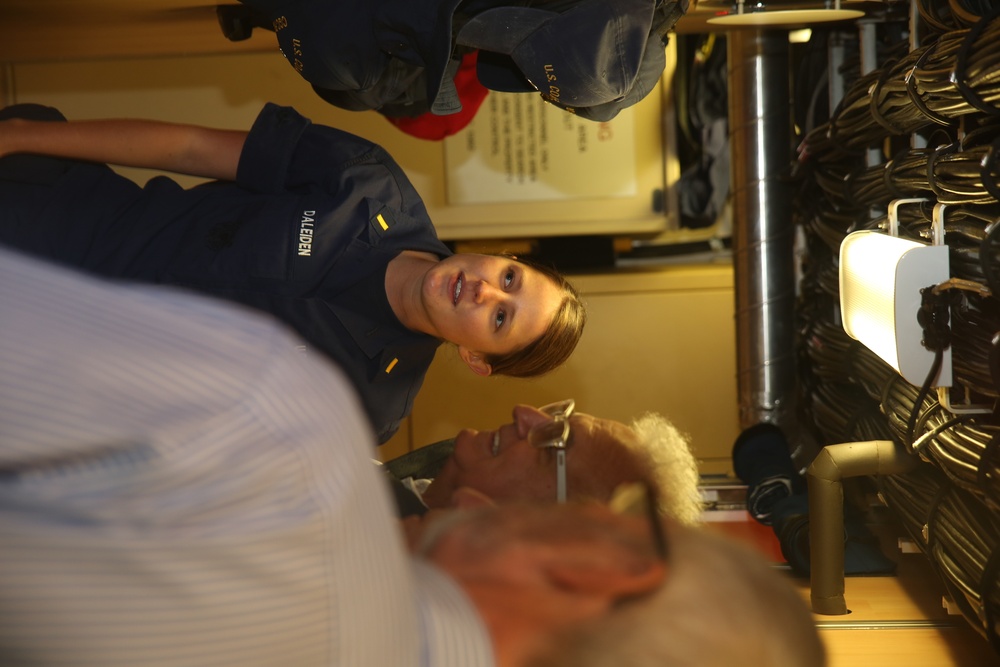 US ambassador visits USCGC Paul Clark