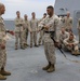 U.S. Marines learn sword manual