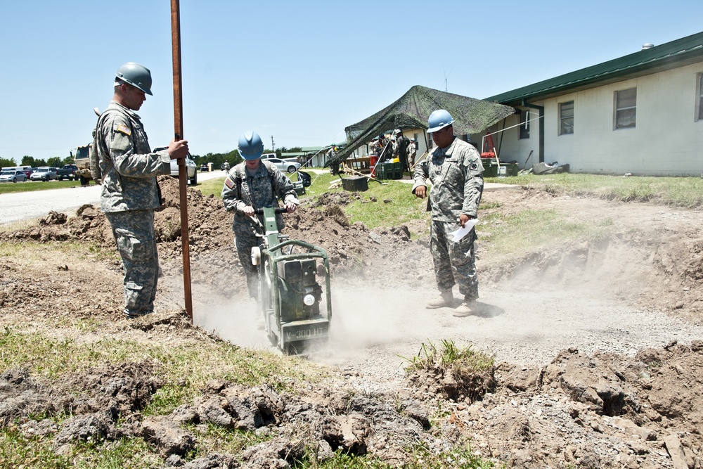 Army Engineers improve Camp Gruber