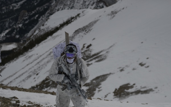 Navy SEAL winter warfare