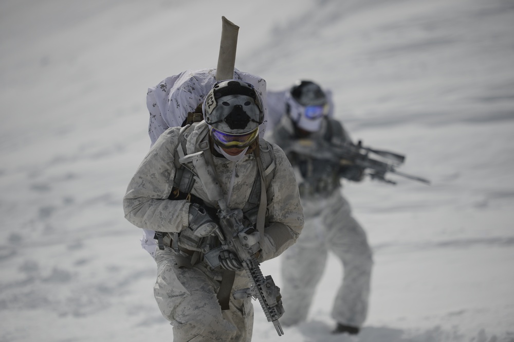Navy SEAL winter warfare