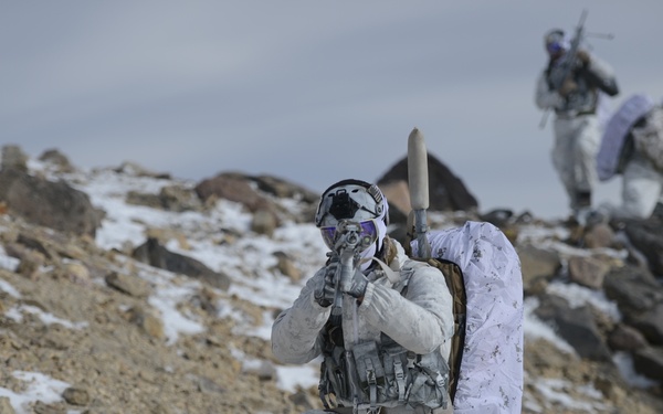 Navy SEAL winter warfare