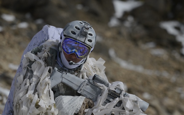Navy SEAL winter warfare