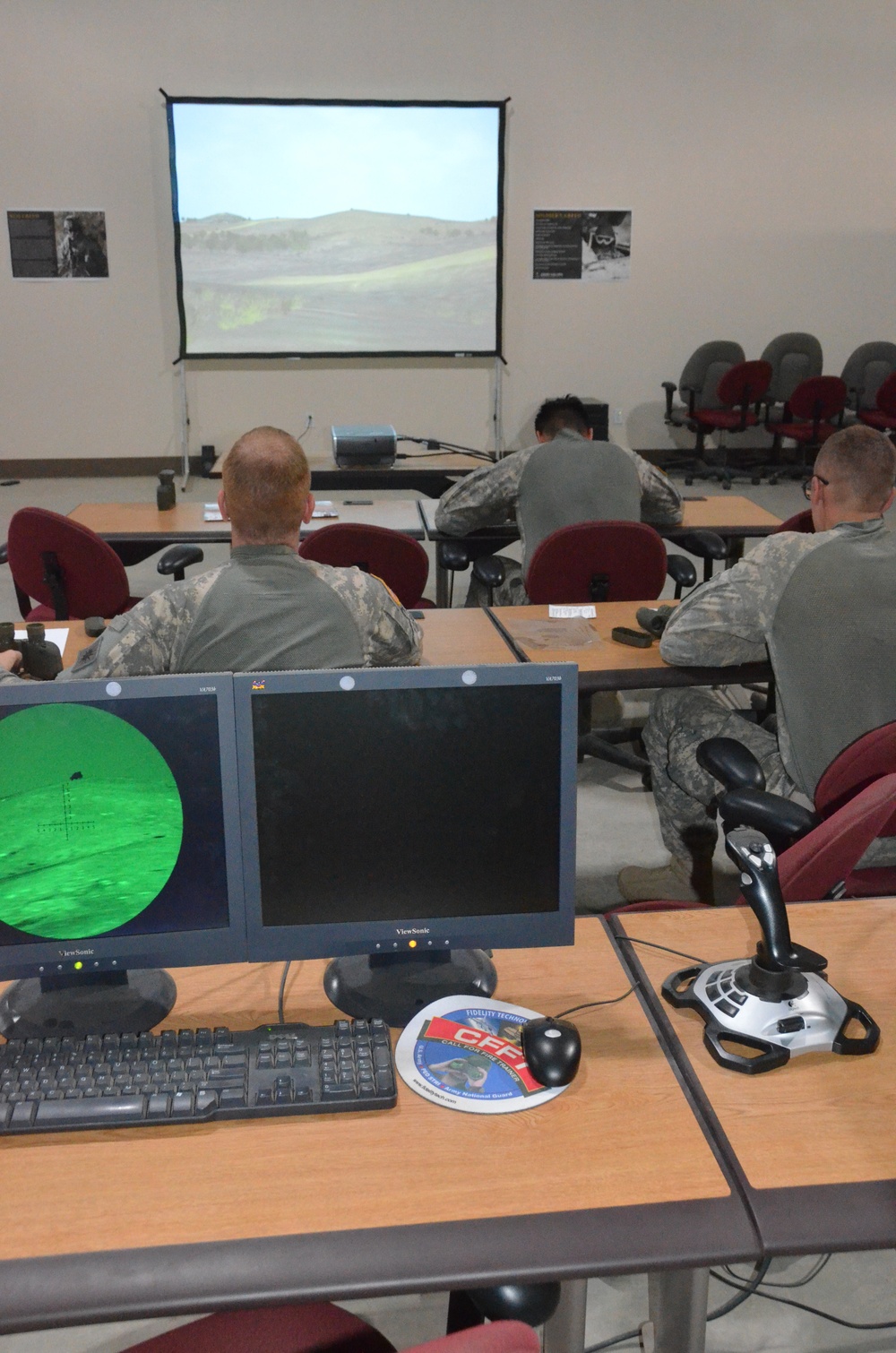 Cavalry Scouts enter the Virtual Battlefield Arena