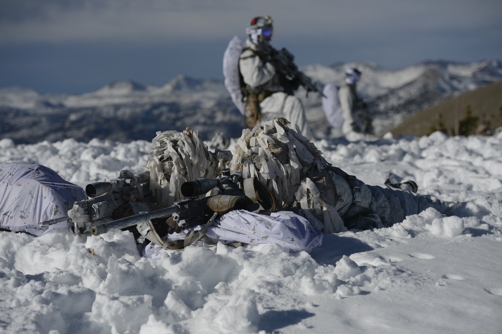 Navy SEAL winter warfare