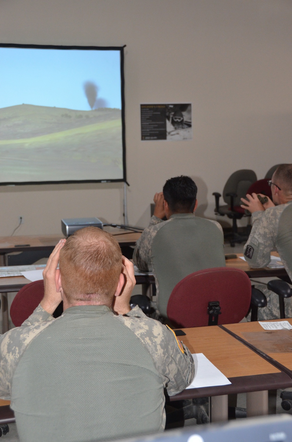 Cavalry Scouts enter the Virtual Battlefield Arena