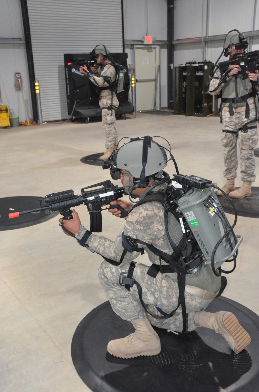 Cavalry Scouts enter the Virtual Battlefield Arena