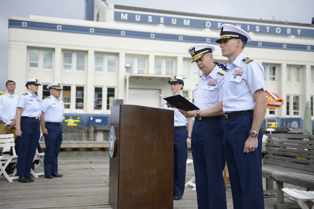 USCGC Hickory change of command