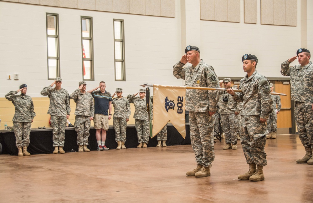 602nd Brigade Support Company holds deactivation ceremony