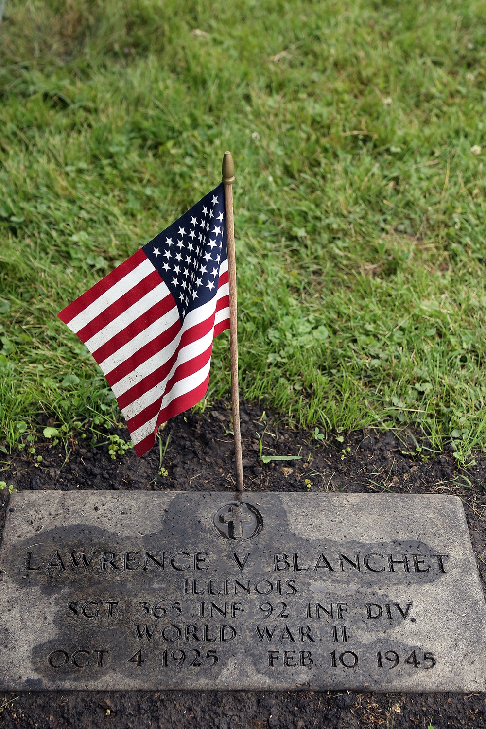 Family of 92nd Infantry 'Buffalo' Division soldier receives funeral military honors