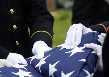 Army Reserve soldiers conduct funeral honors for fallen WWII soldier